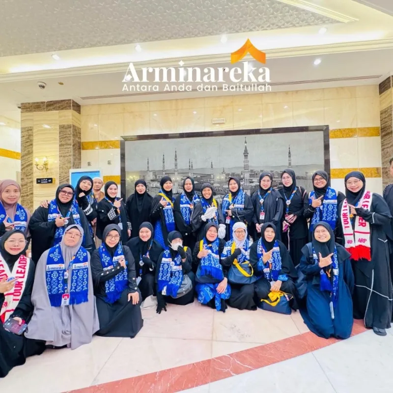 Jamaah Arminareka di Tanah Suci